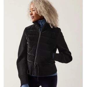 Athleta Hanover Hybrid Jacket Coat NEW